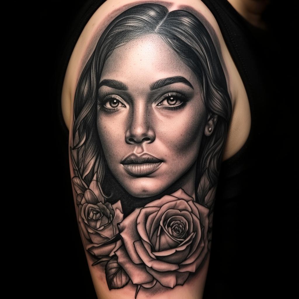 Esempio di tatuaggio stile Realistic
